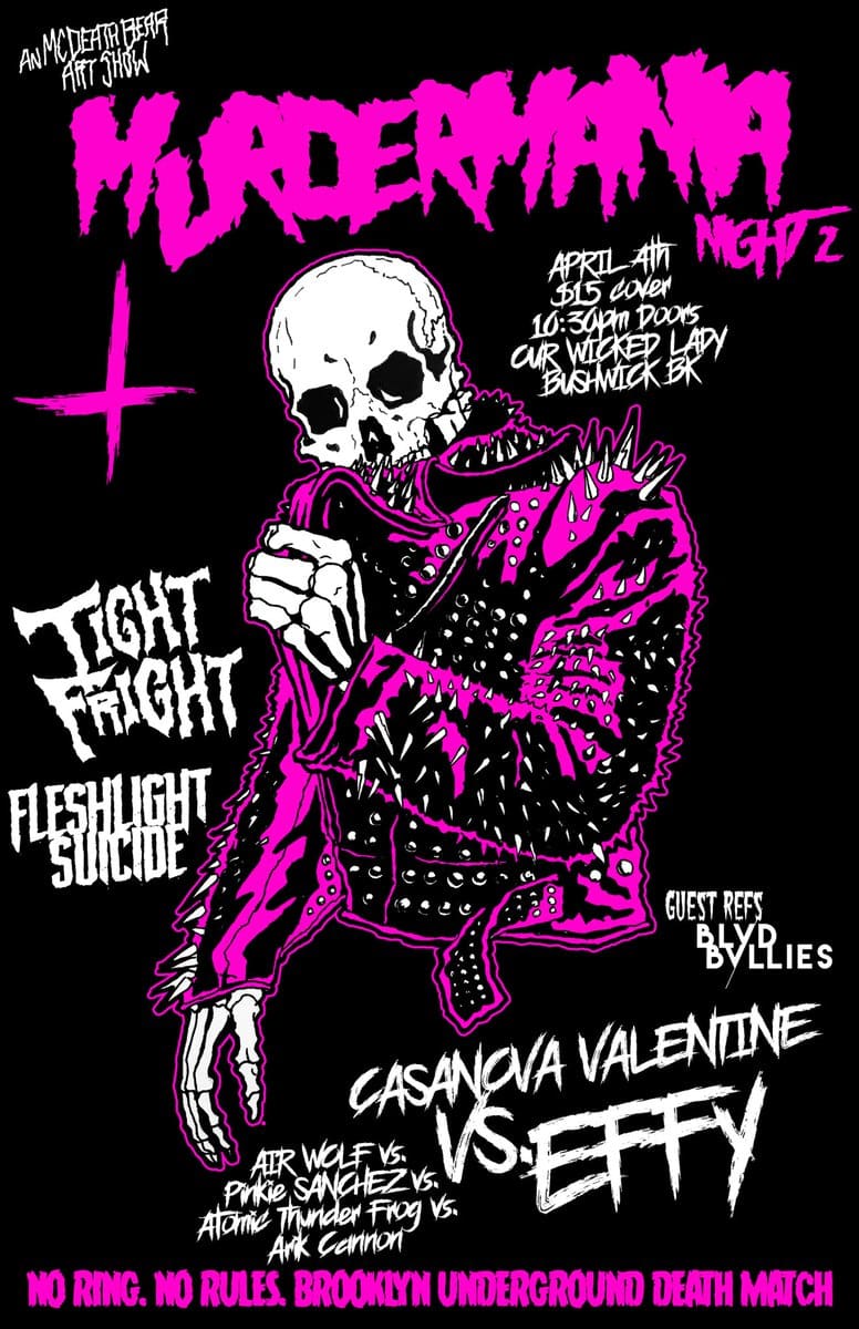 Air Wolf vs Pinkie Sanchez vs Atomic Thunder Frog vs Arik Cannon - MurderMania 2 - 4/4/19
