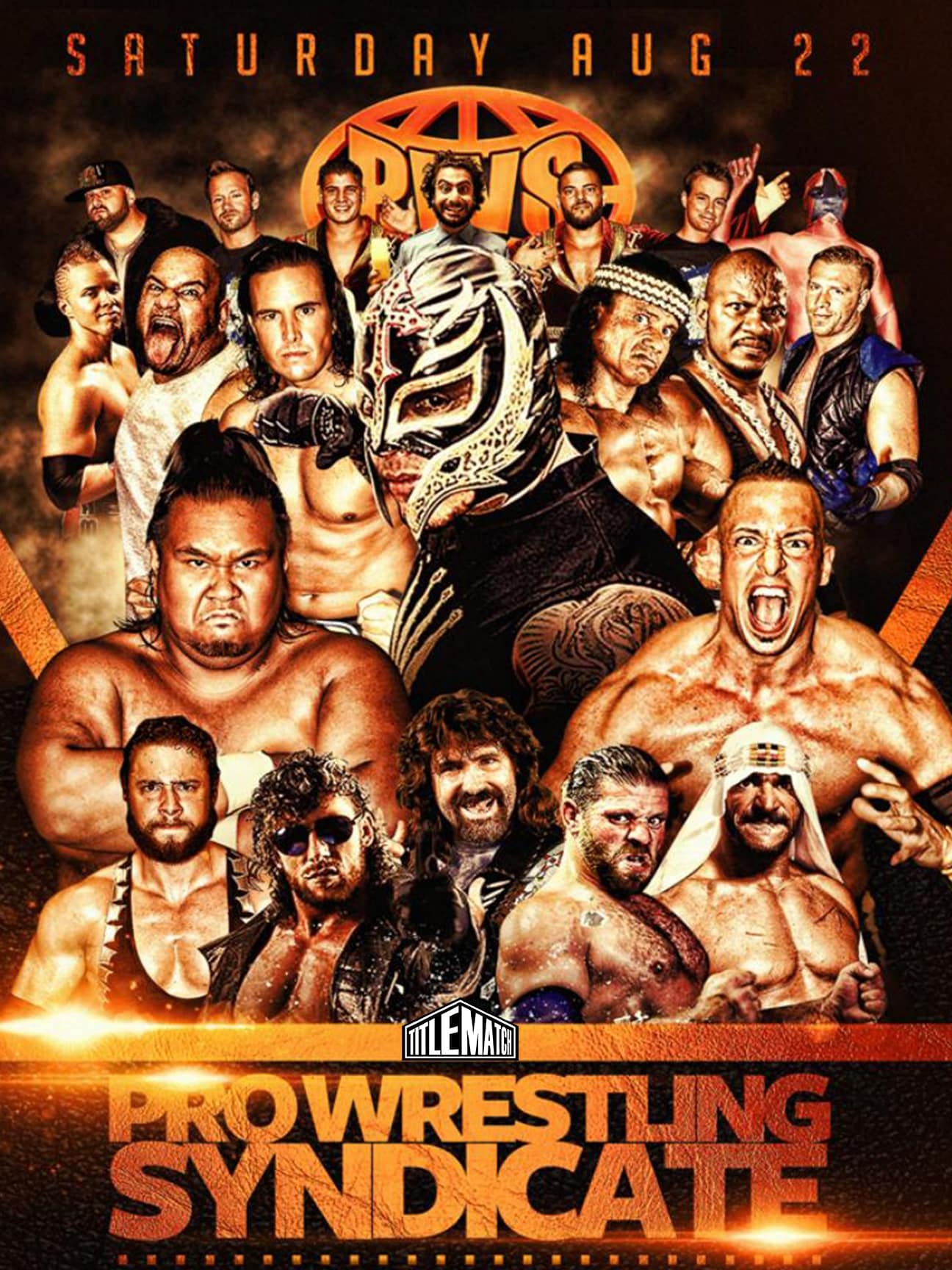 Pro Wrestling Syndicate - Starland Ballroom 8/22/15