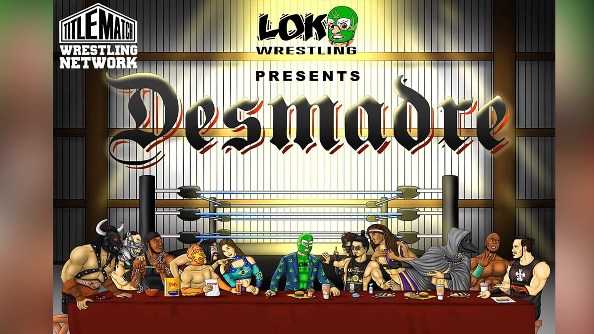 Loko Wrestling Desmadre 11.19.20 - Title Match Network 1280x720