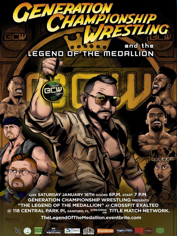 Generation Championship Wrestling and the Legend of the Medallion 1/16/21