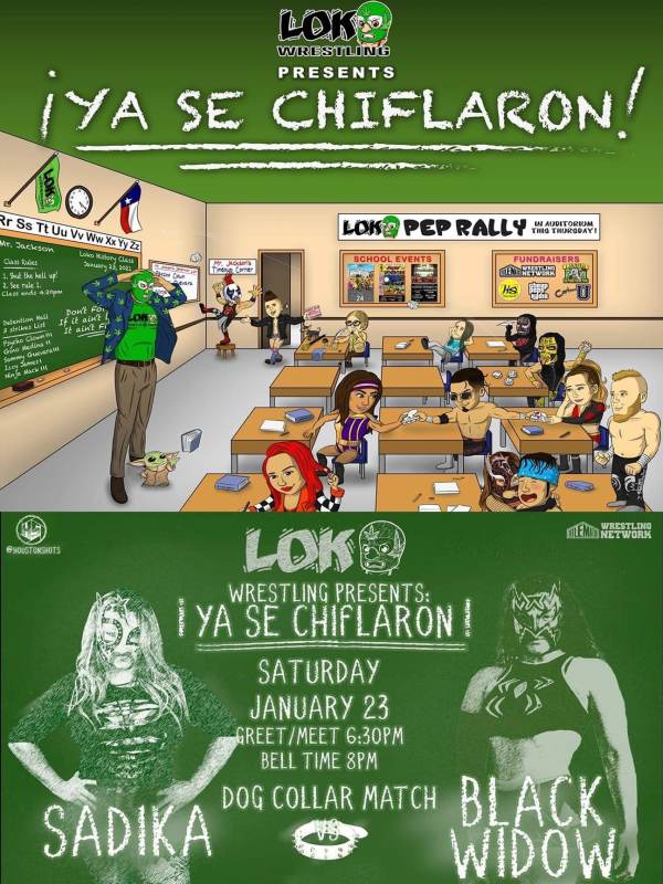Loko Wrestling "Ya Se Chiflaron!" 1/23/21