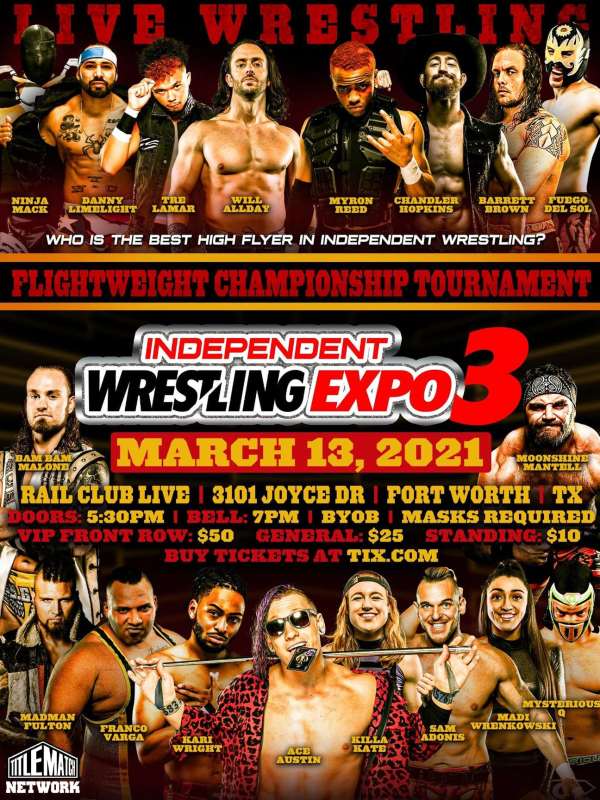 Independent Wrestling Expo 3 - 3/13/21