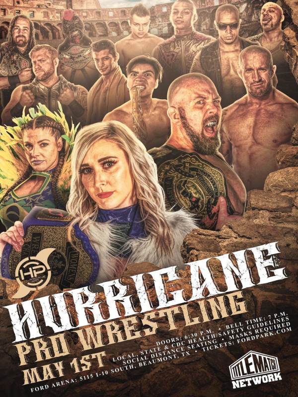 Hurricane Pro Wrestling Livestream 5/1/21