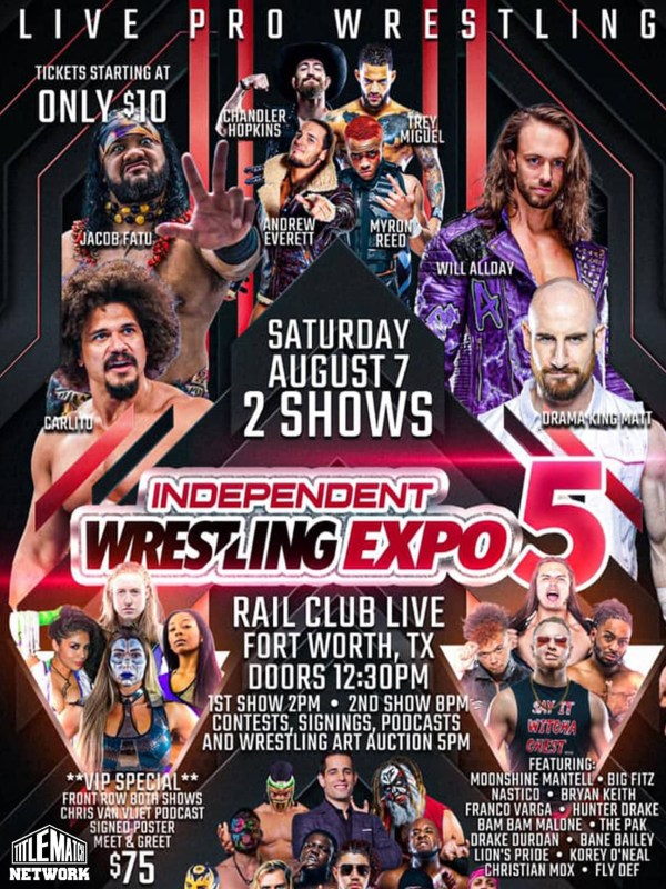 Independent Wrestling Expo 5 8/7/21