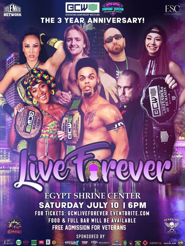 Generation Championship Wrestling - Live Forever 7/10/21