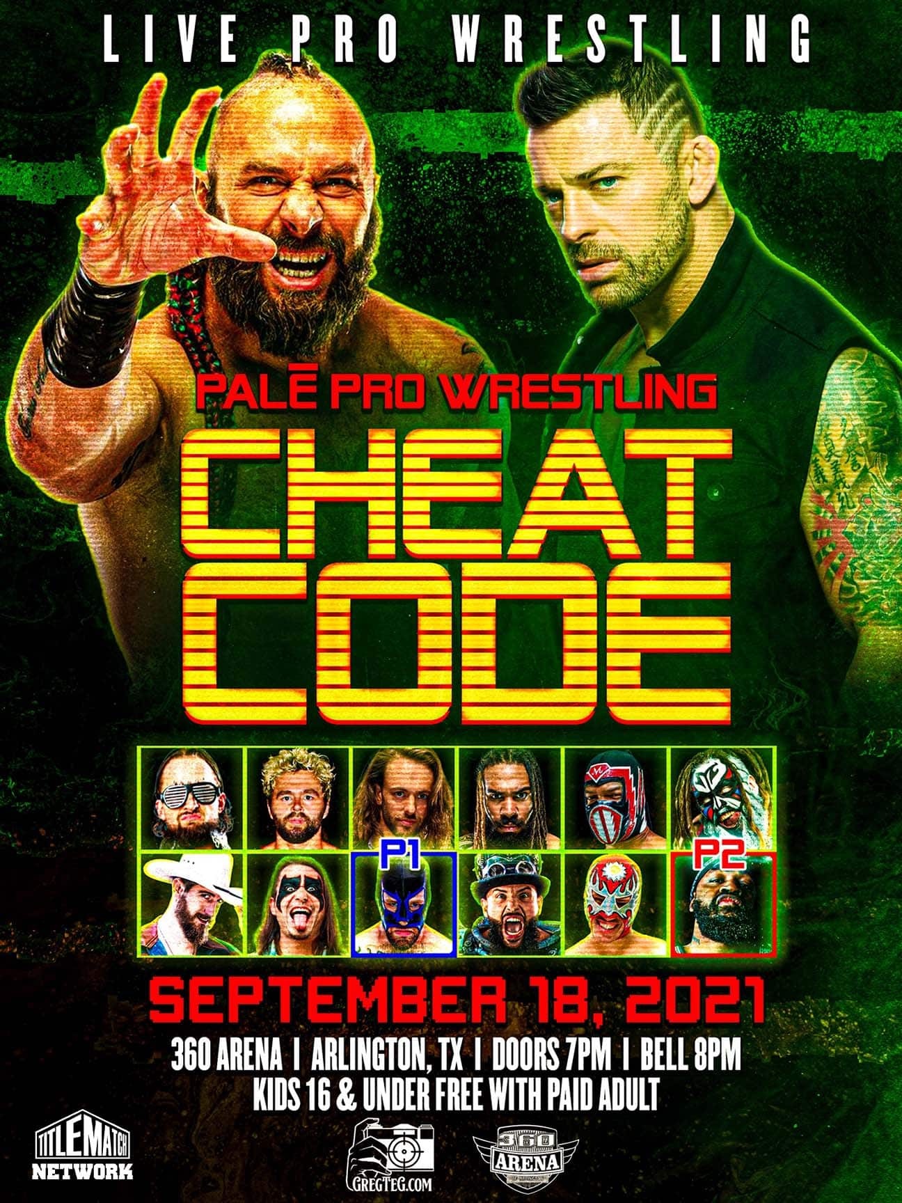 Pale Pro Wrestling - Cheat Code 9/18/21