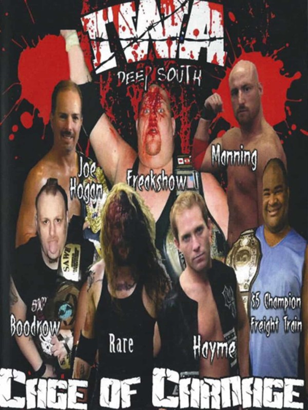IWA Deep-South - Cage of Carnage 3/16/13