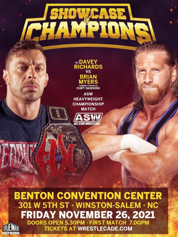 Showcase of Champions 11/26/21