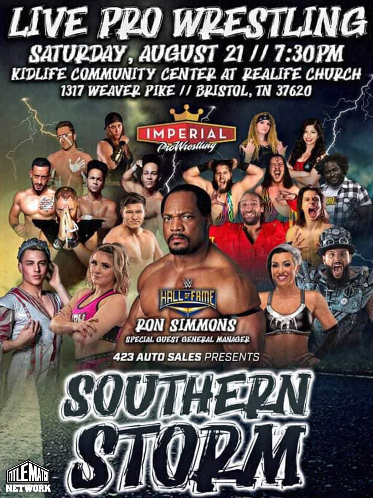 Imperial Pro Wrestling - Southern Storm 8/21/21
