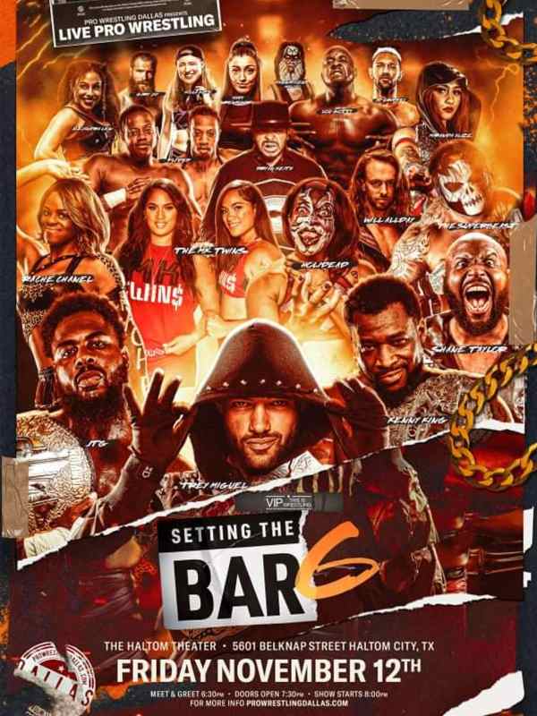 VIP Wrestling - Setting the Bar 6 - 11/12/21