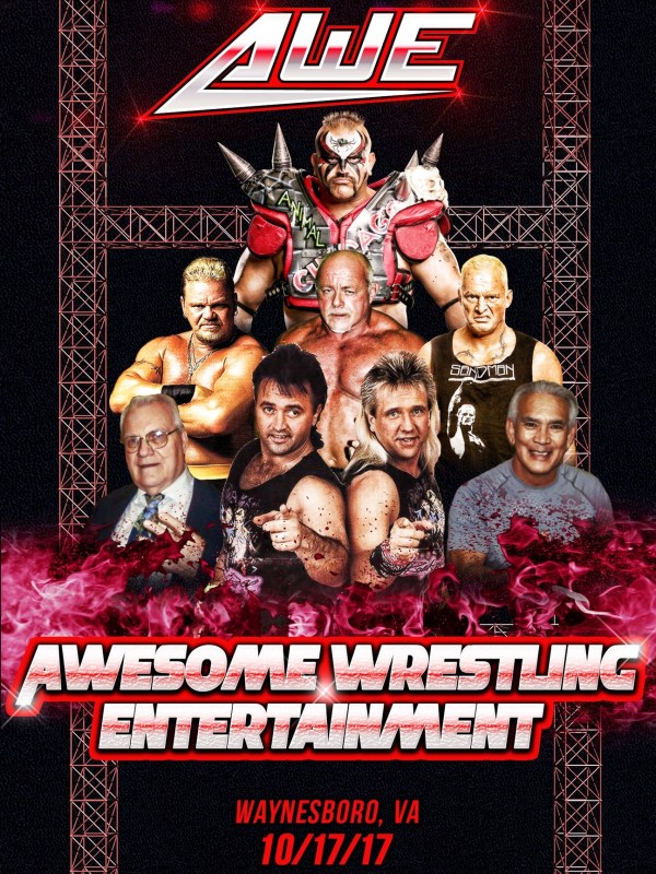 Awesome Wrestling Entertainment 10/17/17 11/17/17