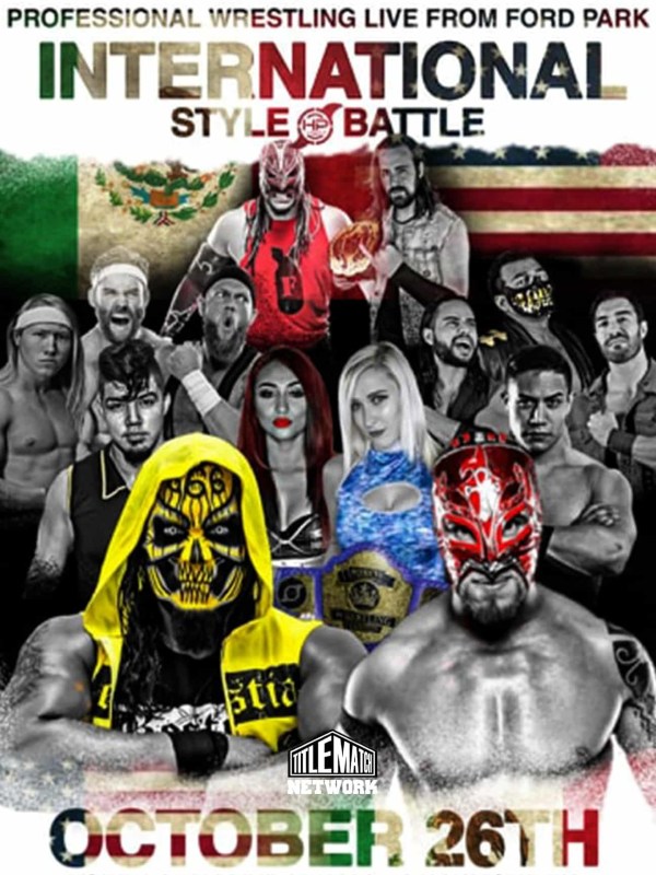 Hurricane Pro Wrestling - International Style Battle 10/26/19