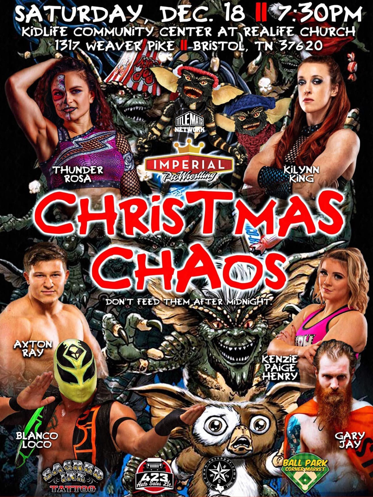 Imperial Pro Wrestling - Christmas Chaos 12/18/21