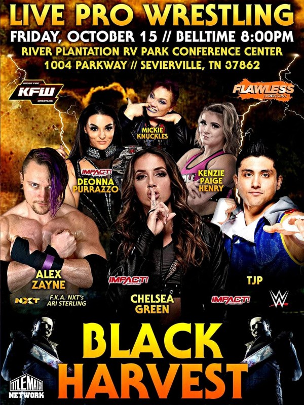 Kross Fire Wrestling - Black Harvest 10/15/21