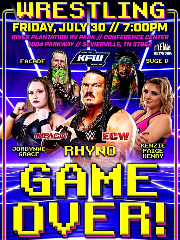 Kross Fire Wrestling - Game Over 7/31/21