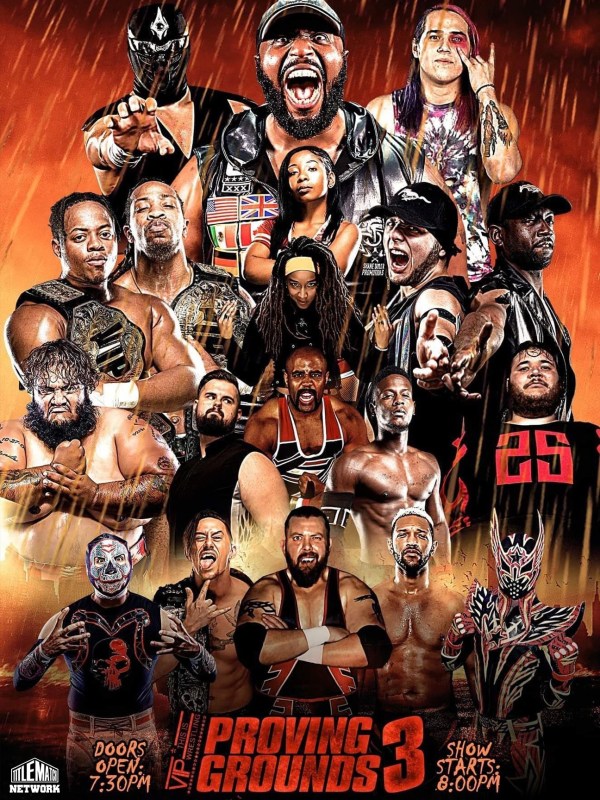 VIP Wrestling - Proving Grounds 3 3/25/22