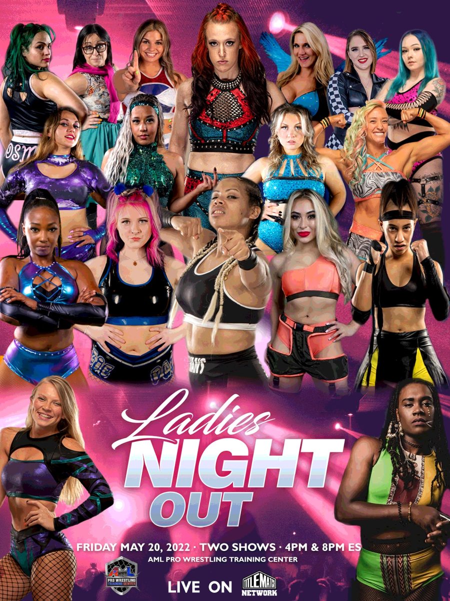 Ladies Night Out Live At Aml Wrestling Title Match Network