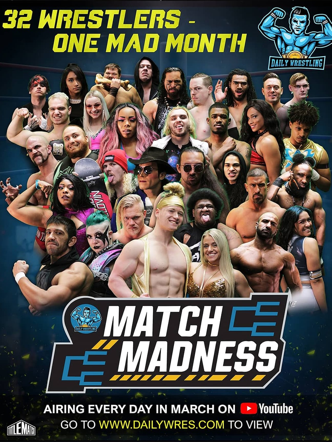 Daily Wrestling - Match Madness Episode 1 3/5/21