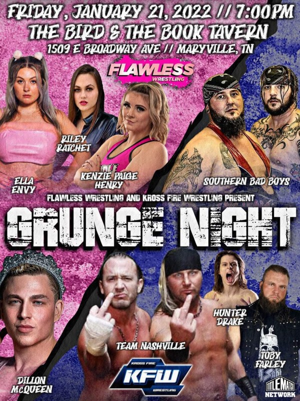 Flawless Women vs KFW - Grunge Night 1/21/22