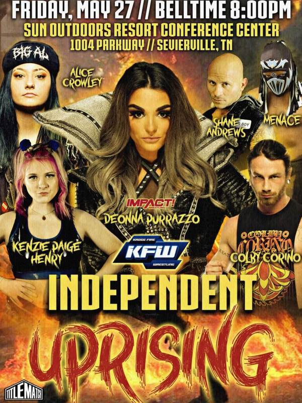 Kross Fire Wrestling - Independent Uprising 5/27/22