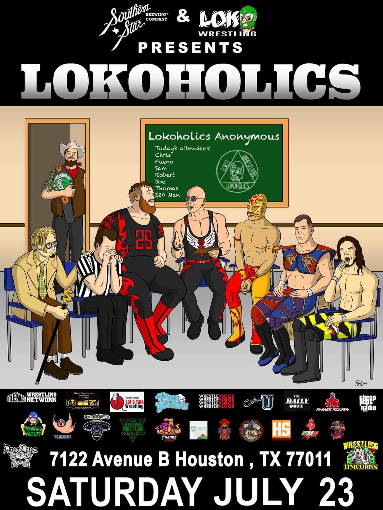 Loko Wrestling - Locoholics 7/23/22