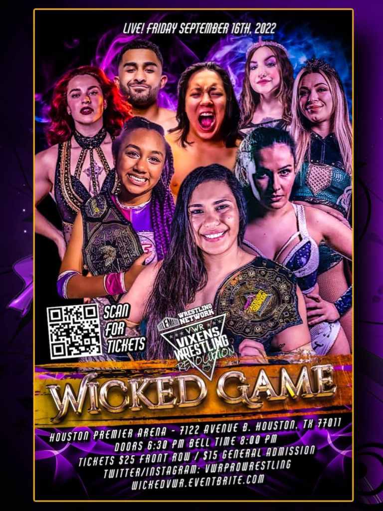 Vixens Wrestling Revolution - Wicked Game 9/16/22
