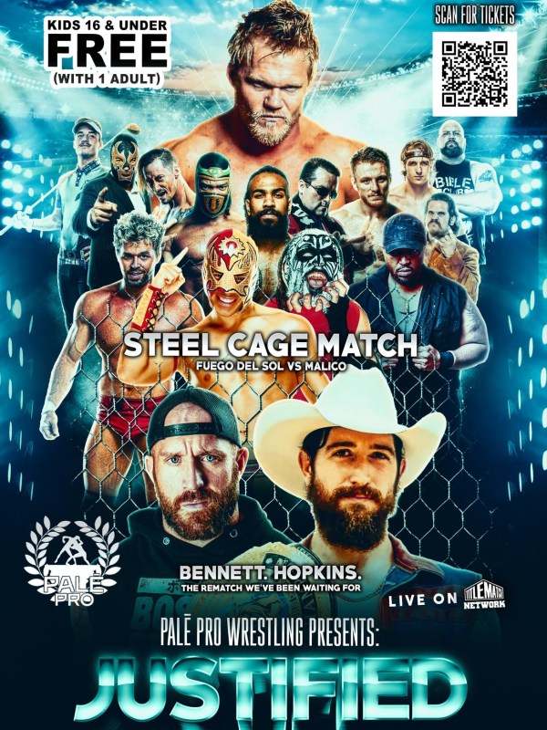 Pale Pro Wrestling - Justified 11/5/22