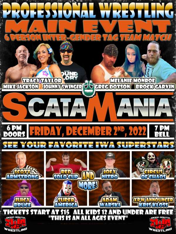 IWA Deep-South - ScataMania 12/2/22