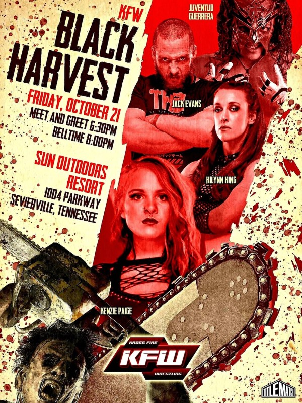 Kross Fire Wrestling - Black Harvest 10/21/22