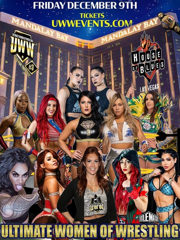 Ultimate Women of Wrestling 3 - Live from Las Vegas 12/9/22