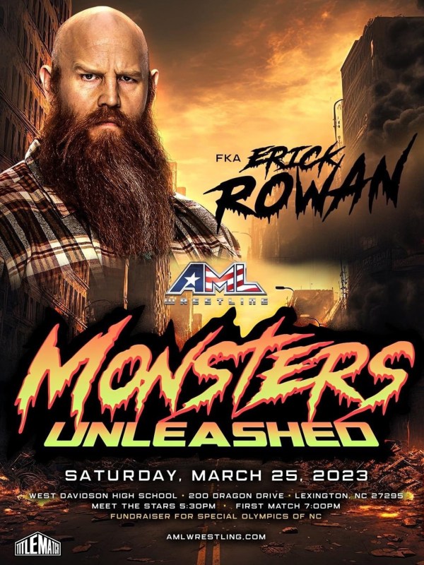 AML Wrestling - Monsters Unleashed! 3/25/23