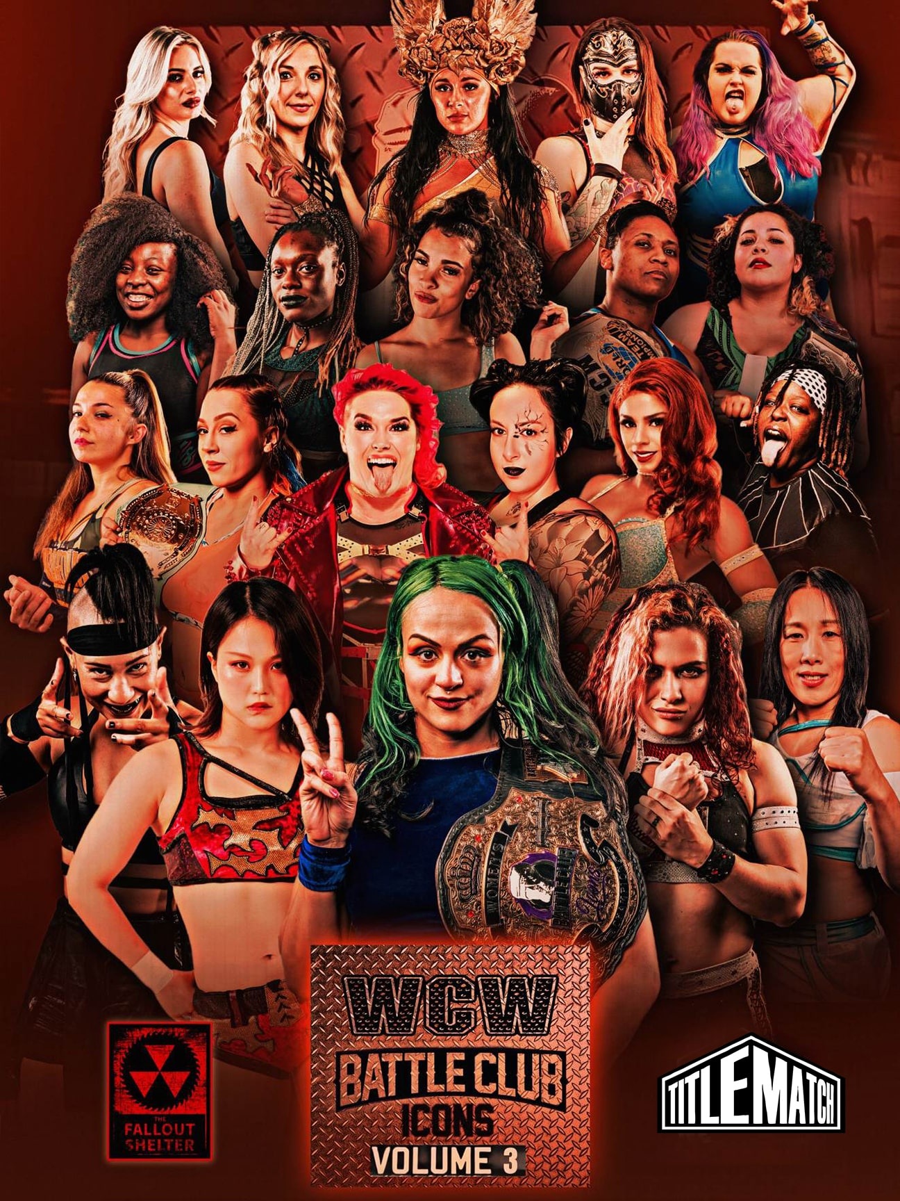 Battle Club Pro - Women Crush Wednesday 3 live on Title Match Network. April 2023