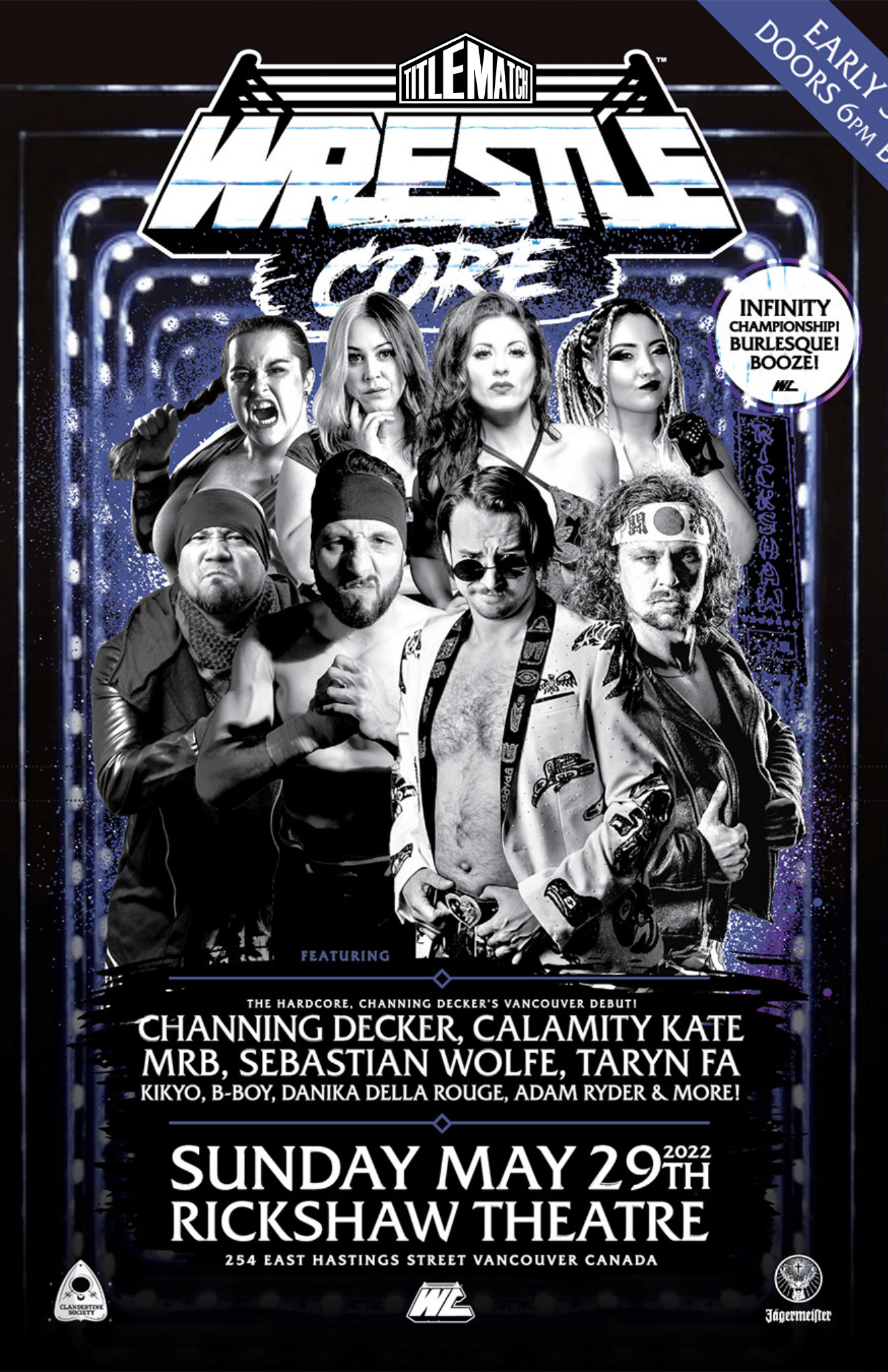WrestleCore - Live at the Rickshaw Theater 5/29/22