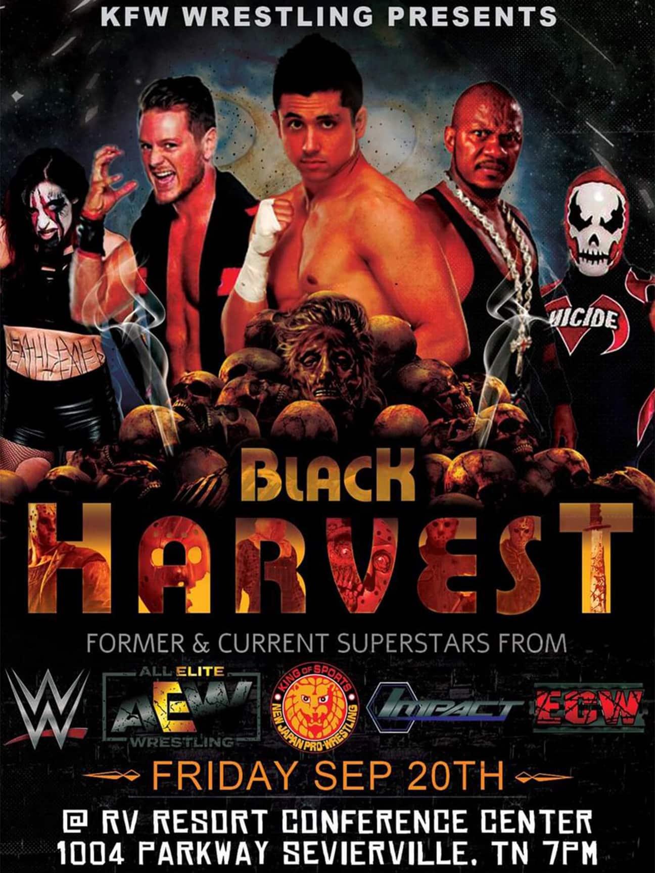 Kross Fire Wrestling - Black Harvest 2019 9/20/19