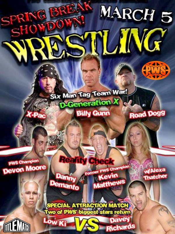 Pro Wrestling Syndicate - Spring Break Showdown 3/5/11