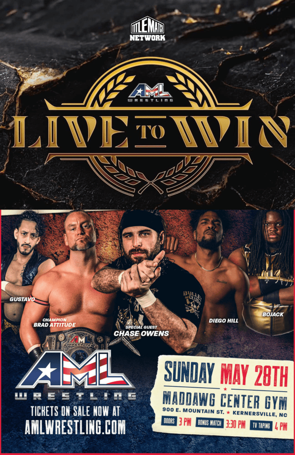 AML Wrestling - Live To Win 5/28/23