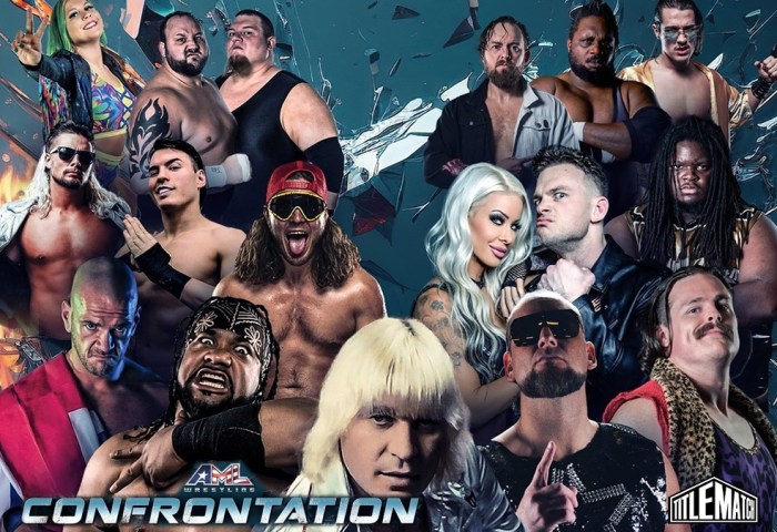 Full Replay Available Now! AML's Confrontation features Jacob Fatu vs Bojack, Colby Corino, Joey Janela vs George South, Angelina Love, Mike Bailey, Brian Pillman Jr, Tommy Rich, Arie Alexander & more!