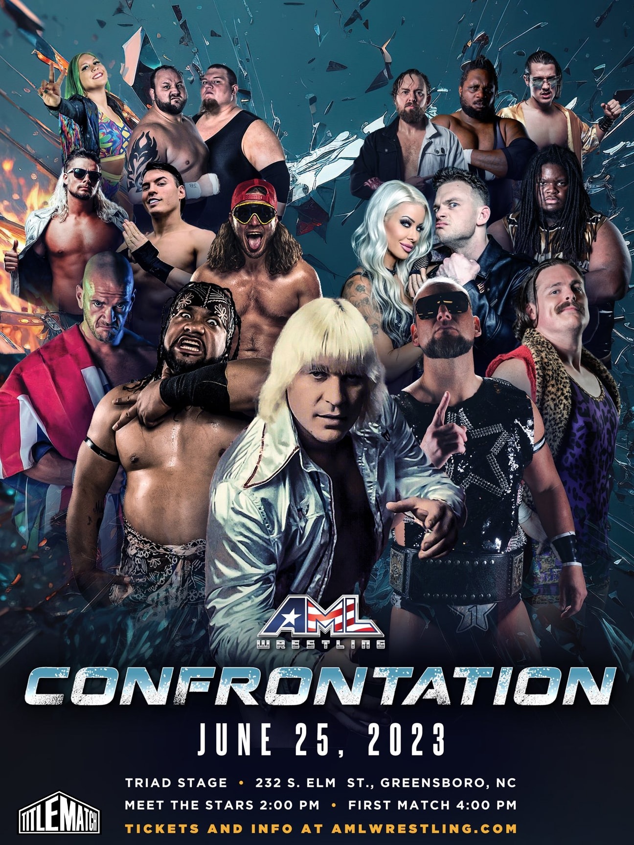 AML Wrestling - Confrontation 6/25/23