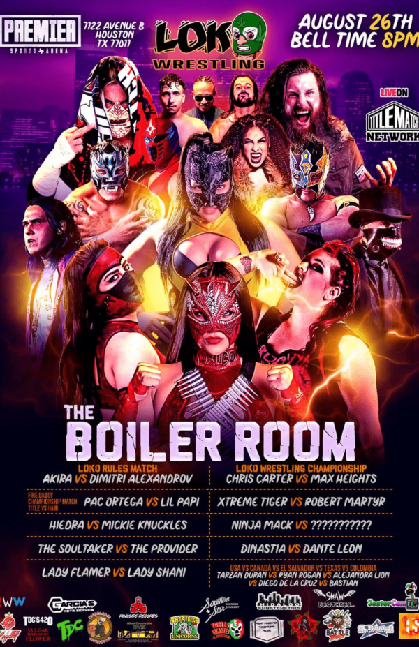 LOKO Wrestling - The Boiler Room 8/26/23
