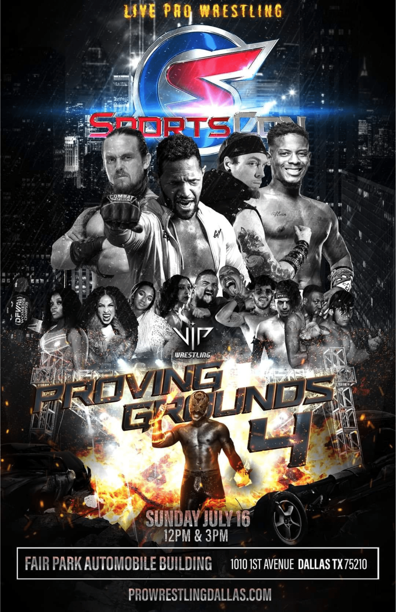 VIP Wrestling - Proving Grounds 4 7/16/23