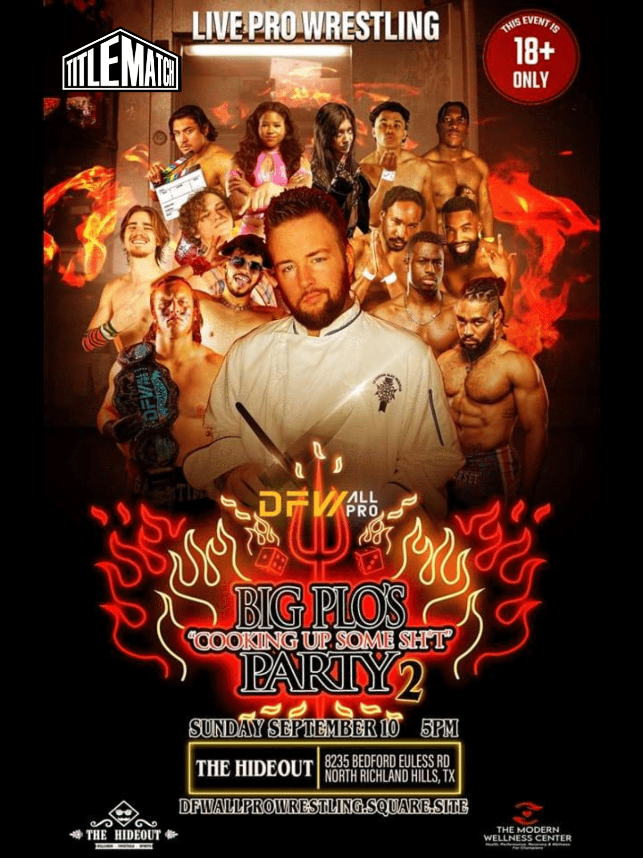 DFW All-Pro - Big PLO's "Cookin' Up Some Sh*t" Party 2 9/10/23