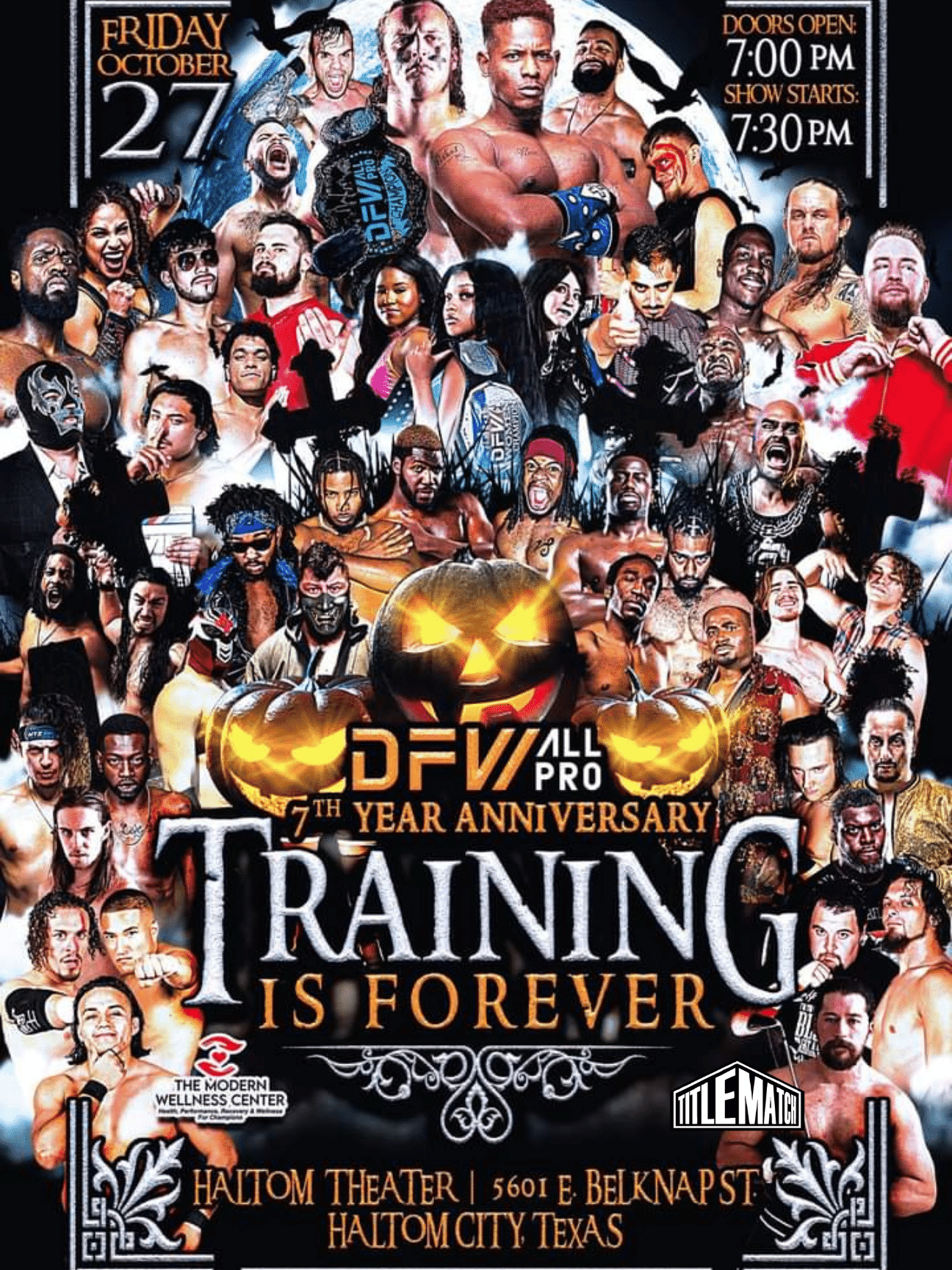 DFW All-Pro - Training Is Forever 7th Anniversary Show 10/27/23