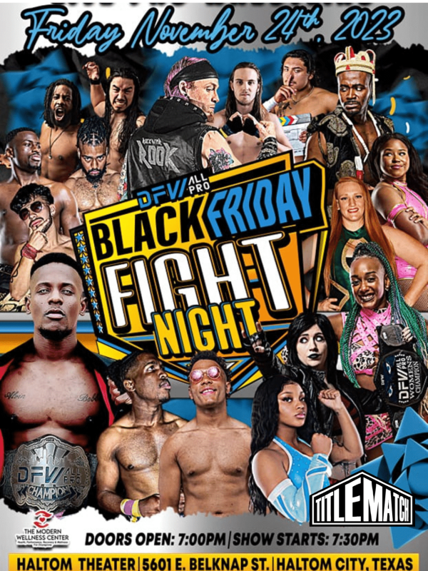 DFW All-Pro - Black Friday Fight Night 11/24/23