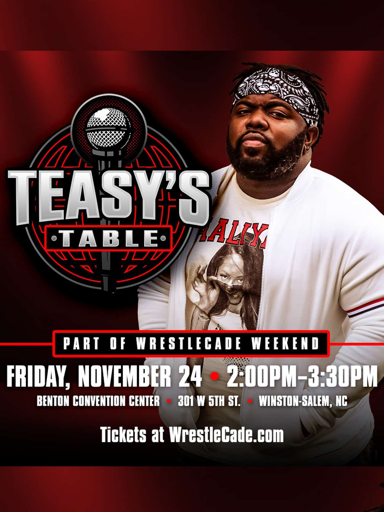 Teasy’s Table – Live From Wrestlecade Weekend DOWNLOAD