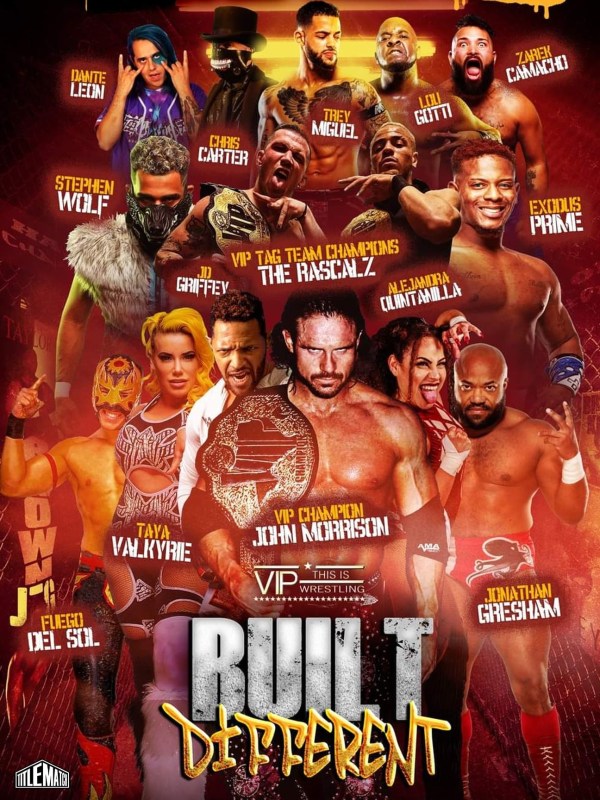 VIP Wrestling - Built Different 12/8/23