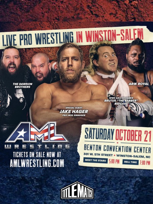 AML Wrestling - Eye For An Eye 10/21/23