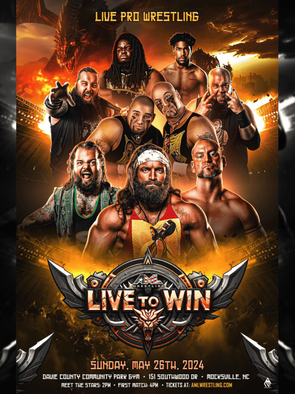AML Wrestling - Live To Win 5/26/24