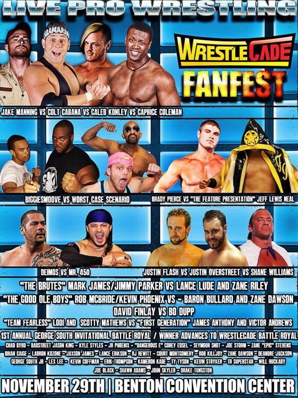 WrestleCade 2014 - Fanfest Matches 11/29/14
