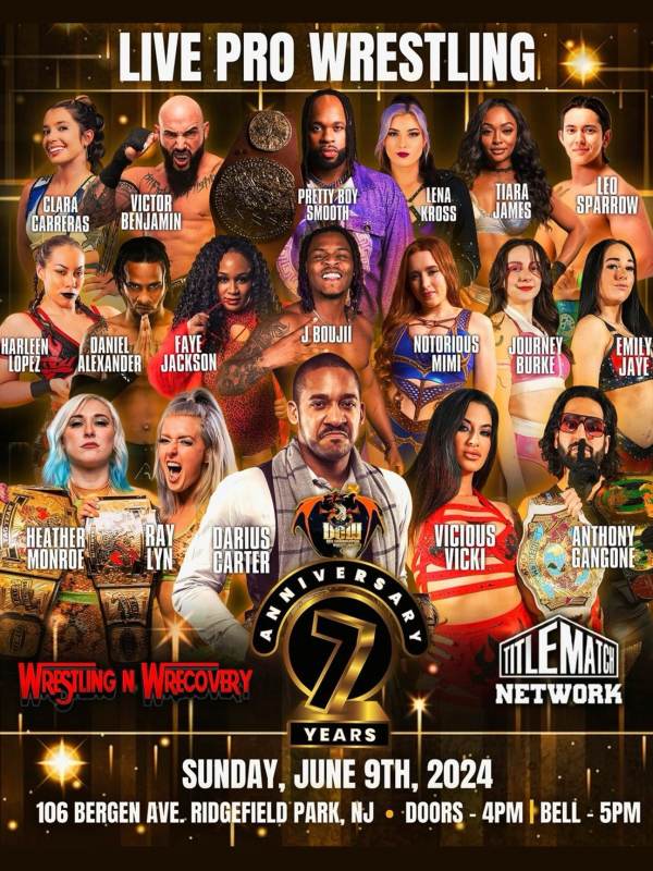 Brii Combination Wrestling - Anniversary 7 6/9/24