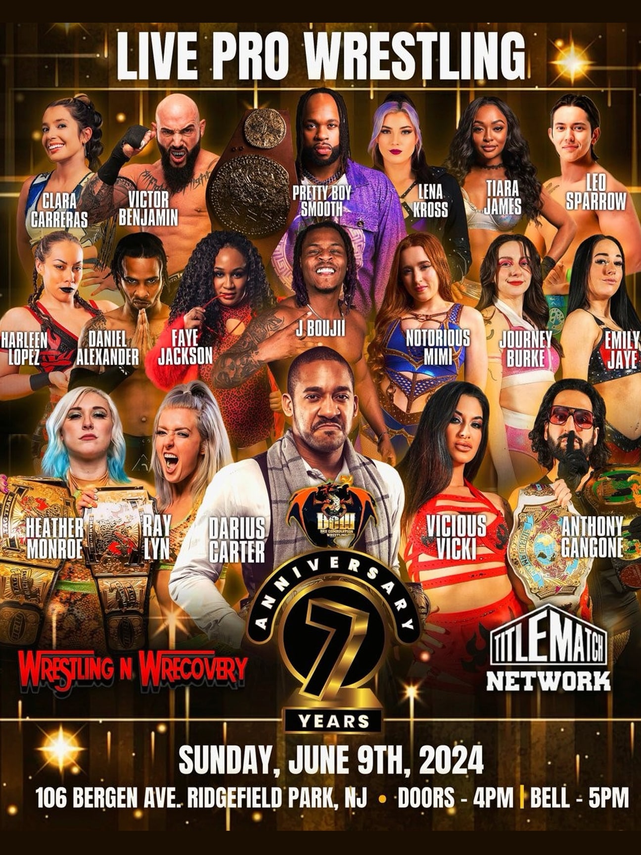 Brii Combination Wrestling - Anniversary 7 6/9/24
